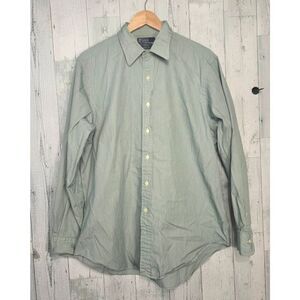 VTG Polo Ralph Lauren 100% Cotton Striped Casual Button Down / Up Shirt